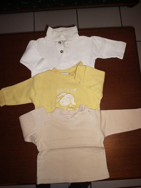lot de 3 hauts